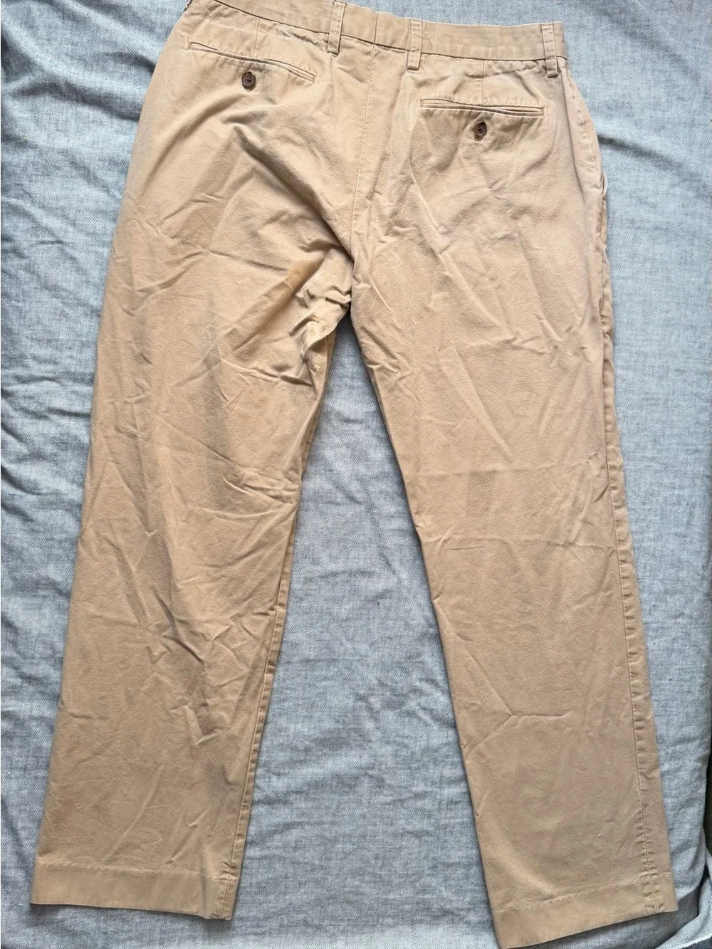J. Crew Straight-Fit Chinos in Light Tan